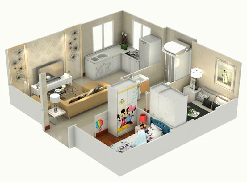expandable container house layout