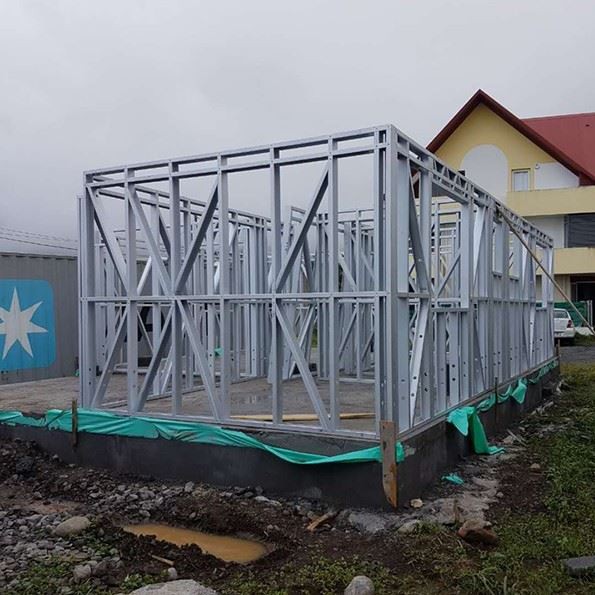 Fireproof Light Steel Villa Prefab Modular House