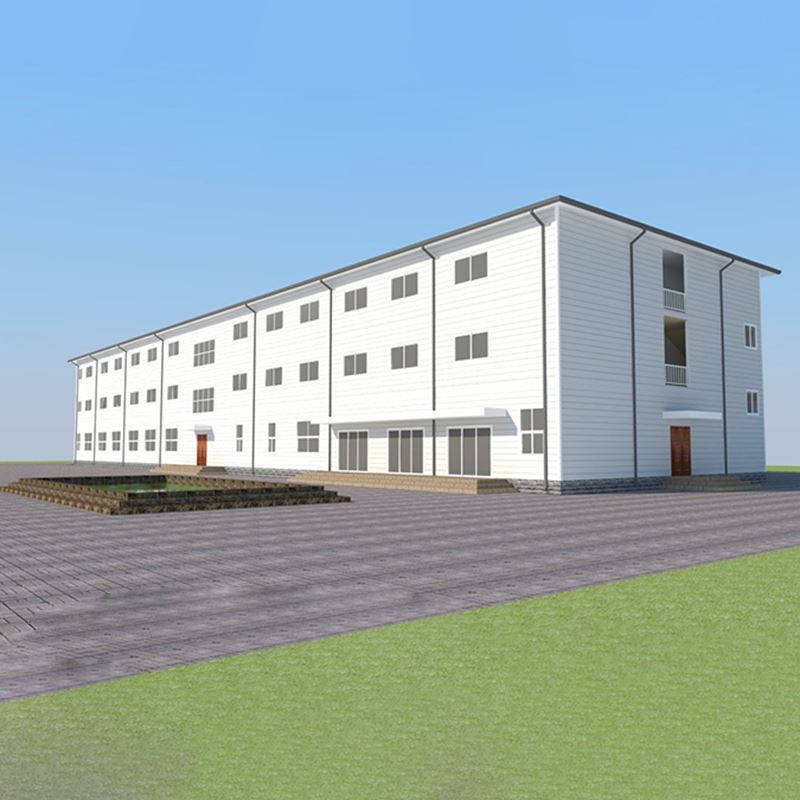 Heavy Floor Loading Steel Structure Hotel