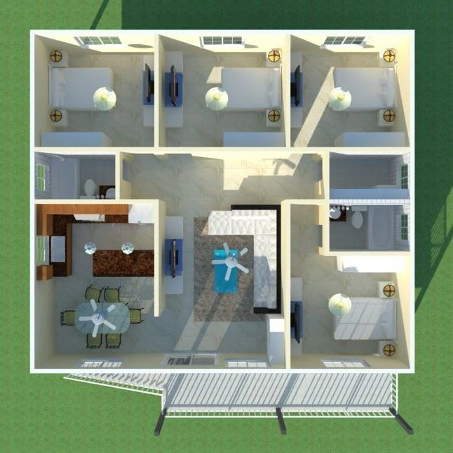 Multiple Bedroom Design Prefab Homes