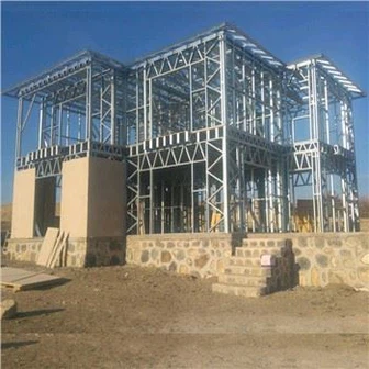 Modern moduláris beton előregyártott ház