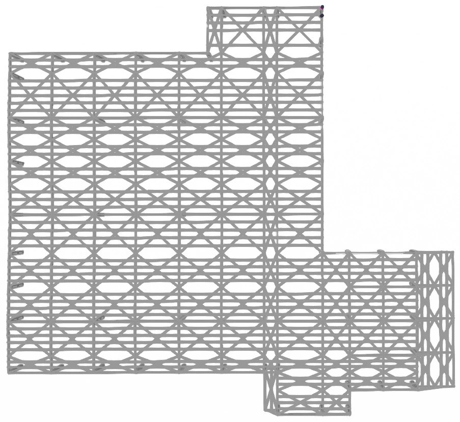Peruvian Trapezoidal Steel Structure Workshop Peruvian Trapezoidal Steel Structure Workshop